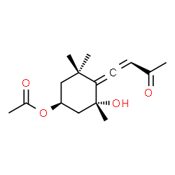 ChemSpider 2D Image | APO-9'-fucoxanthinone | C15H22O4