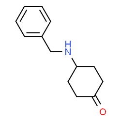 ChemSpider 2D Image | 4-benzylaminocyclohexanone | C13H17NO