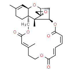 ChemSpider 2D Image | Verrucrin J | C27H32O8