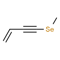 ChemSpider 2D Image | 4-(Methylselanyl)-1-buten-3-yne | C5H6Se