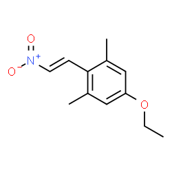 ChemSpider 2D Image | 5-Ethoxy-1,3-dimethyl-2-[(E)-2-nitrovinyl]benzene | C12H15NO3