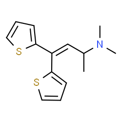 ChemSpider 2D Image | dimethylthiambutene | C14H17NS2