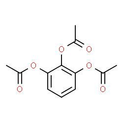 ChemSpider 2D Image | Pyrogallol triacetate | C12H12O6