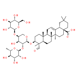 ChemSpider 2D Image | Salzmannianoside A | C47H74O17