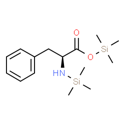ChemSpider 2D Image | Trimethylsilyl N-(trimethylsilyl)phenylalaninate | C15H27NO2Si2
