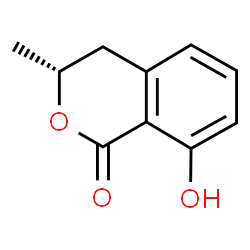ChemSpider 2D Image | (-)-Mellein | C10H10O3