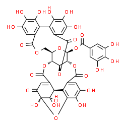 ChemSpider 2D Image | Geraniin | C41H28O27