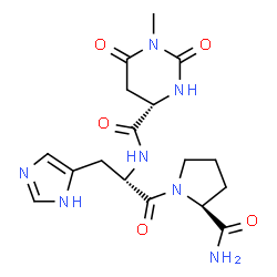 ChemSpider 2D Image | Taltirelin | C17H23N7O5