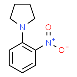 ChemSpider 2D Image | 1-(2-Nitrophenyl)pyrrolidine | C10H12N2O2