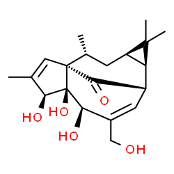 ChemSpider 2D Image | (+)-Ingenol | C20H28O5