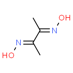 ChemSpider 2D Image | (E,E)-Dimethylglyoxime | C4H8N2O2