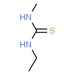 ChemSpider 2D Image | 1-Ethyl-3-methylthiourea | C4H10N2S
