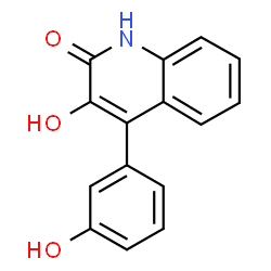 ChemSpider 2D Image | Viridicatol | C15H11NO3