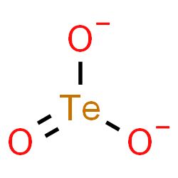 ChemSpider 2D Image | Tellurite | O3Te