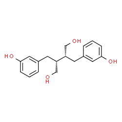 ChemSpider 2D Image | Enterodiol | C18H22O4