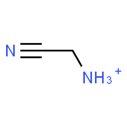 ChemSpider 2D Image | Cyanomethanaminium | C2H5N2