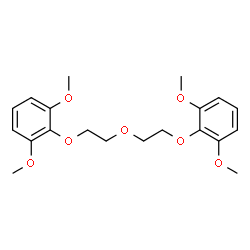 ChemSpider 2D Image | 1,1'-[Oxybis(2,1-ethanediyloxy)]bis(2,6-dimethoxybenzene) | C20H26O7