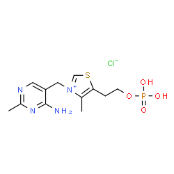 ChemSpider 2D Image | monophosphothiamine | C12H18ClN4O4PS