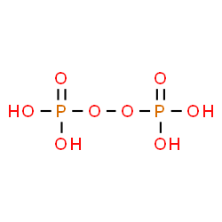 ChemSpider 2D Image | peroxydiphosphoric acid | H4O8P2