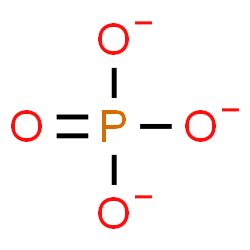ChemSpider 2D Image | Phosphate trianion | O4P