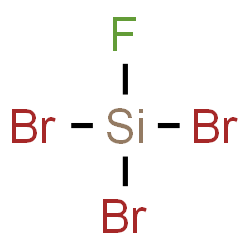 ChemSpider 2D Image | Tribromo(fluoro)silane | Br3FSi