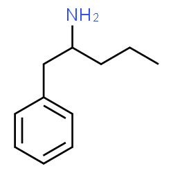 ChemSpider 2D Image | 1-Phenyl-2-pentanamine | C11H17N
