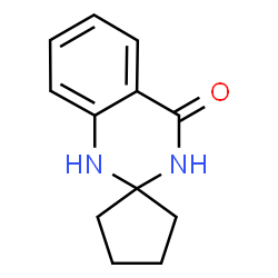 ChemSpider 2D Image | 1'H-Spiro[cyclopentane-1,2'-quinazolin]-4'(3'H)-one | C12H14N2O