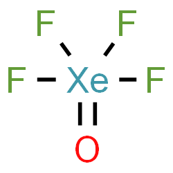 ChemSpider 2D Image | Tetrafluoro(oxo)xenon | F4OXe