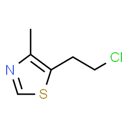 ChemSpider 2D Image | clomethiazole | C6H8ClNS