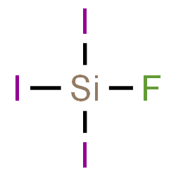 ChemSpider 2D Image | Fluoro(triiodo)silane | FI3Si
