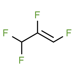ChemSpider 2D Image | (1Z)-1,2,3,3-Tetrafluoro-1-propene | C3H2F4