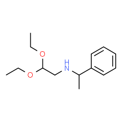 ChemSpider 2D Image | 2,2-Diethoxy-N-(1-phenylethyl)ethanamine | C14H23NO2