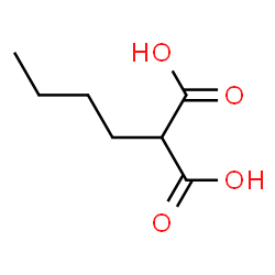 ChemSpider 2D Image | Butylmalonic acid | C7H12O4