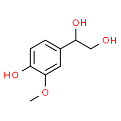 ChemSpider 2D Image | MHPG | C9H12O4