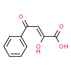 ChemSpider 2D Image | 2-hydroxy-4-oxo-4-phenylbut-2-enoic acid | C10H8O4