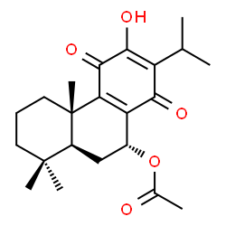 ChemSpider 2D Image | 7-Acetylhorminone | C22H30O5