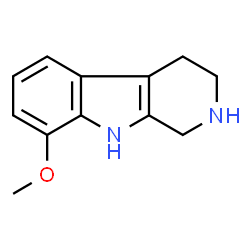 ChemSpider 2D Image | 8-Methoxy-2,3,4,9-tetrahydro-1H-beta-carboline | C12H14N2O