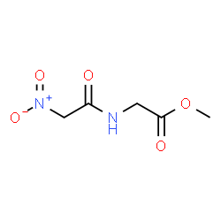 ChemSpider 2D Image | Methyl N-(nitroacetyl)glycinate | C5H8N2O5