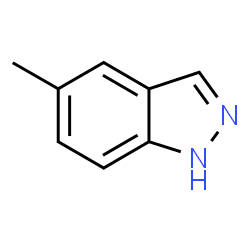 ChemSpider 2D Image | 5-Methyl-1H-indazole | C8H8N2