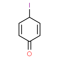 ChemSpider 2D Image | 4-Iodo-2,5-cyclohexadien-1-one | C6H5IO