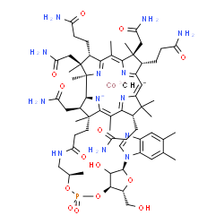 ChemSpider 2D Image | Methylcobalamin | C63H91CoN13O14P