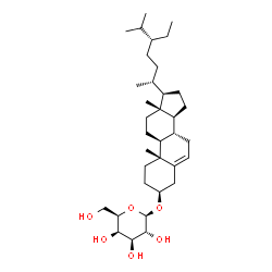 ChemSpider 2D Image | Sitosterol 3-O-Î²-galactopyranoside | C35H60O6