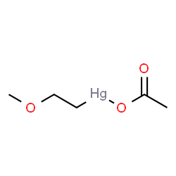 ChemSpider 2D Image | 2-methoxyethylmercury acetate | C5H10HgO3