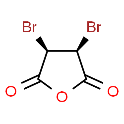ChemSpider 2D Image | (3R,4S)-3,4-Dibromodihydro-2,5-furandione | C4H2Br2O3
