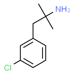 ChemSpider 2D Image | 1-(3-Chlorophenyl)-2-methyl-2-propanamine | C10H14ClN