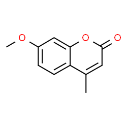 ChemSpider 2D Image | 7-Methoxy-4-methyl-2H-chromen-2-one | C11H10O3