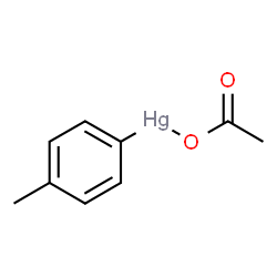 ChemSpider 2D Image | tolylmercury acetate | C9H10HgO2