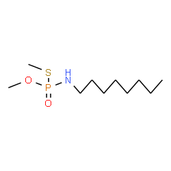 ChemSpider 2D Image | O,S-Dimethyl octylphosphoramidothioate | C10H24NO2PS
