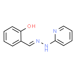 ChemSpider 2D Image | Salicylaldehyde, 2-pyridylhydrazone | C12H11N3O