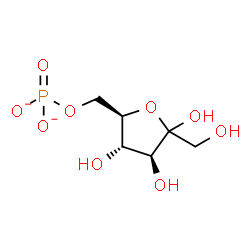 ChemSpider 2D Image | 6-O-Phosphonato-D-fructofuranose | C6H11O9P